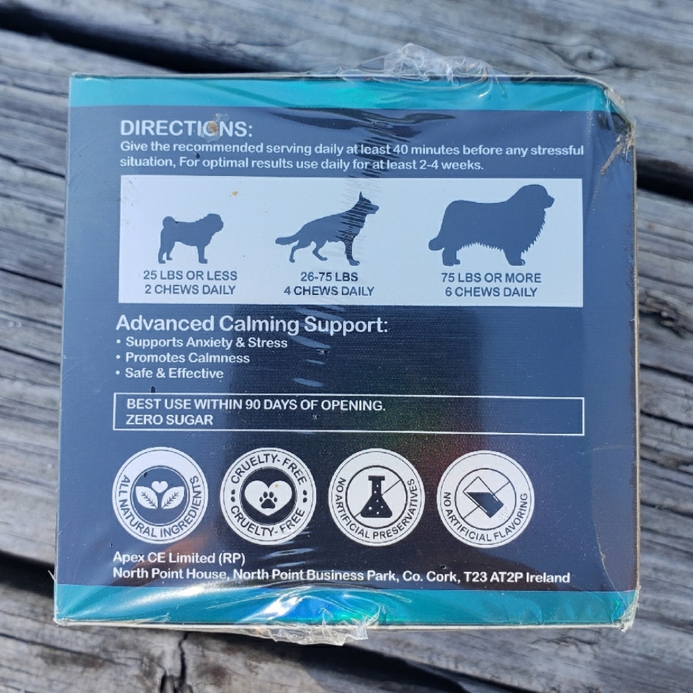 Hemp Calming Chews for Pets - Picture 3 of 4